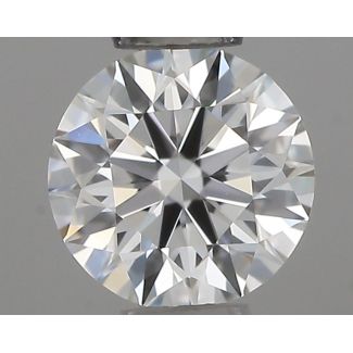 0.3 Carat Round H VVS1 EX IGI Natural Diamond