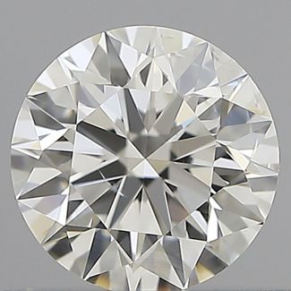 0.60 Carat Round G SI1 EX GIA Natural Diamond