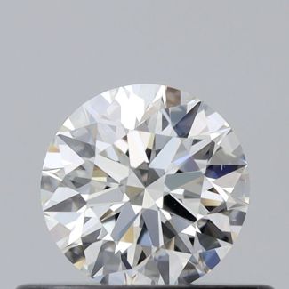 0.4 Carat Round H VS1 EX GIA Natural Diamond