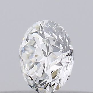 0.19 Carat Round G VVS2 EX GIA Natural Diamond