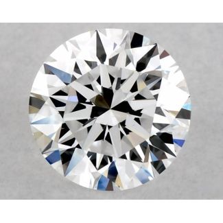 0.57 Carat Round D VS1 EX GIA Natural Diamond