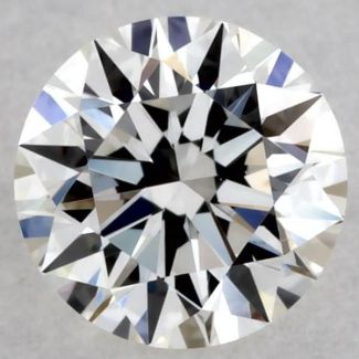 0.24 Carat Round H VVS2 EX GIA Natural Diamond