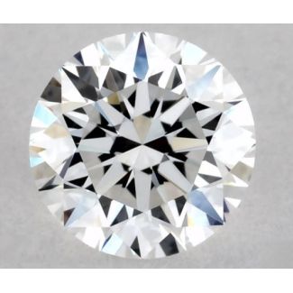 0.31 Carat Round E VVS1 EX GIA Natural Diamond