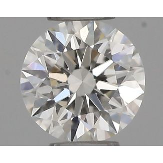 0.26 Carat Round H VVS1 EX GIA Natural Diamond