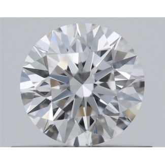 0.52 Carat Round G VS1 EX GIA Natural Diamond