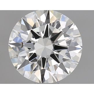 0.74 Carat Round I IF EX GIA Natural Diamond