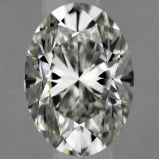 0.50 Carat Oval I VVS2 - EX VG GIA Natural Diamond