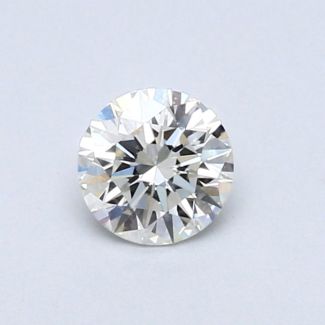 0.4 Carat Round I SI1 VG EX GIA Natural Diamond