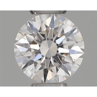 0.20 Carat Round H IF EX GIA Natural Diamond