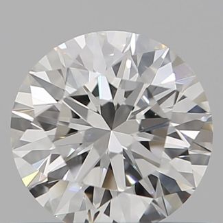 0.51 Carat Round F VS1 EX GIA Natural Diamond