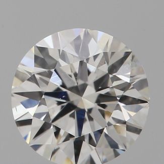 0.4 Carat Round H SI1 VG EX GIA Natural Diamond