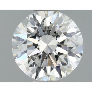 0.5 Carat Round F VVS1 VG EX GIA Natural Diamond