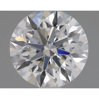 0.54 Carat Round G IF EX GIA Natural Diamond