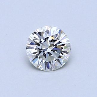 0.45 Carat Round F VS1 EX VG GIA Natural Diamond