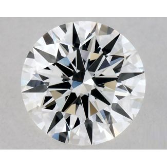 0.46 Carat Round G VVS1 EX GIA Natural Diamond