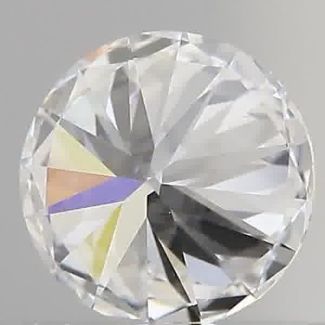 0.50 Carat Round D VVS2 VG EX GIA Natural Diamond