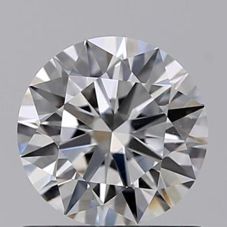 0.71 Carat Round E VS1 EX VG GIA Natural Diamond