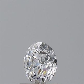 0.52 Carat Round D VS1 EX GIA Natural Diamond