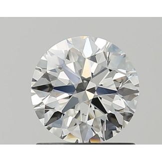 1.05 Carat Round H SI1 EX GD GIA Natural Diamond