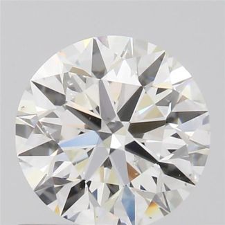 0.70 Carat Round G VS2 EX GIA Natural Diamond