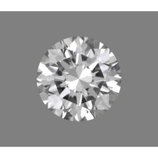 0.35 Carat Round F VVS1 EX GIA Natural Diamond