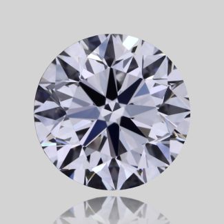 0.71 Carat Round D VVS1 VG EX GIA Natural Diamond