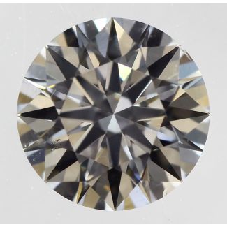 0.31 Carat Round F SI1 EX GIA Natural Diamond