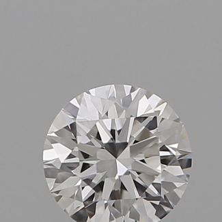 0.27 Carat Round F VVS1 EX GIA Natural Diamond