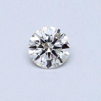 0.3 Carat Round I VVS2 EX GIA Natural Diamond