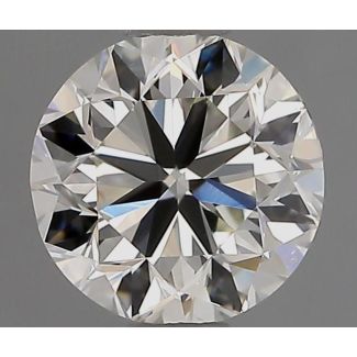 0.90 Carat Round H VS2 VG EX IGI Natural Diamond