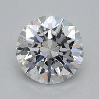 0.31 Carat Round E VVS1 EX GIA Natural Diamond