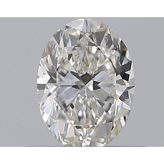 0.53 Carat Oval G VS2 - VG GIA Natural Diamond