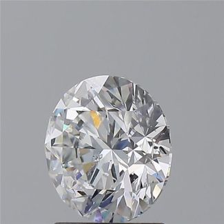 1.51 Carat Round E SI2 EX GIA Natural Diamond