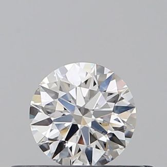 0.31 Carat Round F VS2 EX VG GIA Natural Diamond