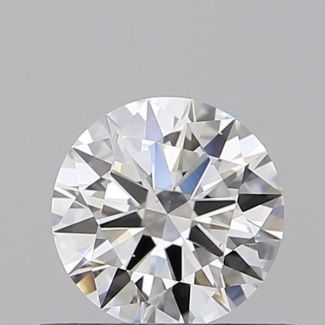 0.5 Carat Round F VS2 EX GIA Natural Diamond