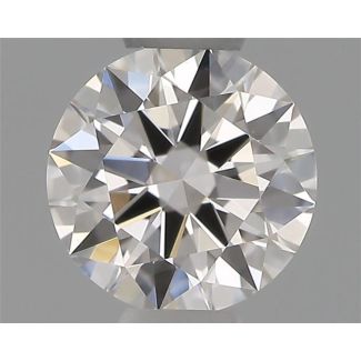 0.32 Carat Round G VVS1 EX GIA Natural Diamond