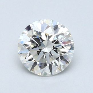 0.8 Carat Round H SI2 VG GIA Natural Diamond