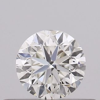 0.3 Carat Round H VVS2 GD VG GIA Natural Diamond