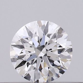 0.22 Carat Round D VS1 EX GIA Natural Diamond