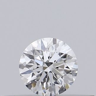 0.2 Carat Round E VS2 EX GIA Natural Diamond