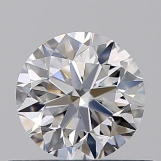 0.45 Carat Round E VS1 VG EX GIA Natural Diamond