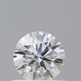 0.50 Carat Round E VS2 EX VG GIA Natural Diamond