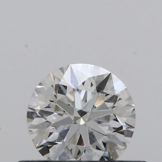 0.36 Carat Round G VS1 EX GIA Natural Diamond