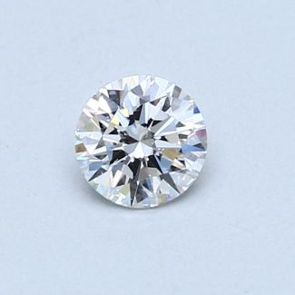 0.4 Carat Round D VS2 VG EX GIA Natural Diamond