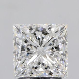 2.01 Carat Princess F SI2 - EX GIA Natural Diamond