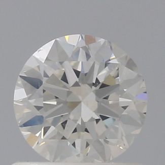 0.70 Carat Round H SI1 GD EX GIA Natural Diamond