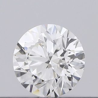 0.18 Carat Round H VS2 EX GIA Natural Diamond