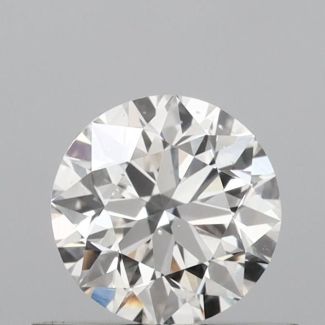 0.5 Carat Round I SI1 EX GIA Natural Diamond