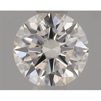 0.31 Carat Round G VS2 EX IGI Natural Diamond