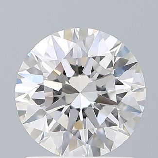 1.08 Carat Round E VVS2 EX GIA Natural Diamond